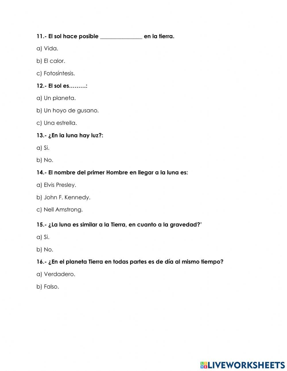 Movimientos de la  tierra