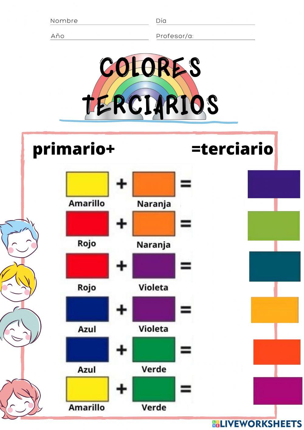 colores terciarios