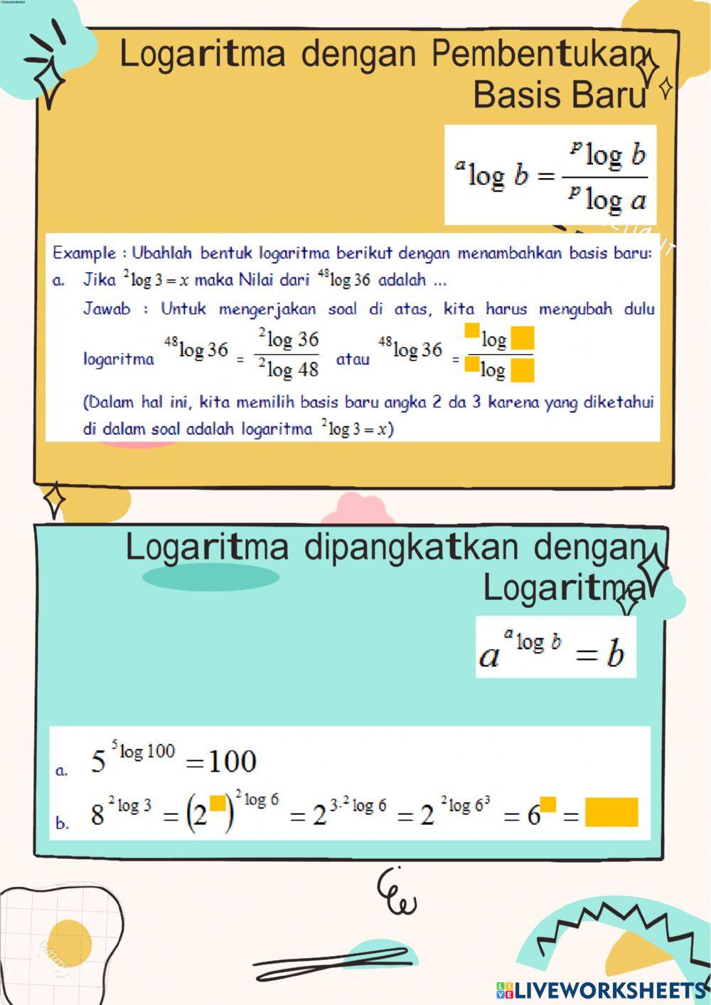 Logaritma Kelas X