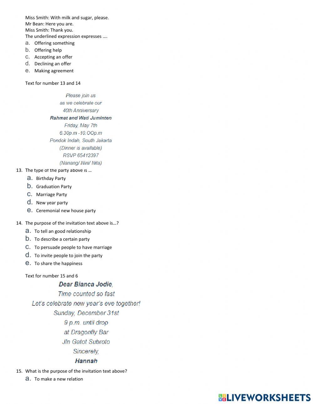 Penilaian Tengah Semester XI