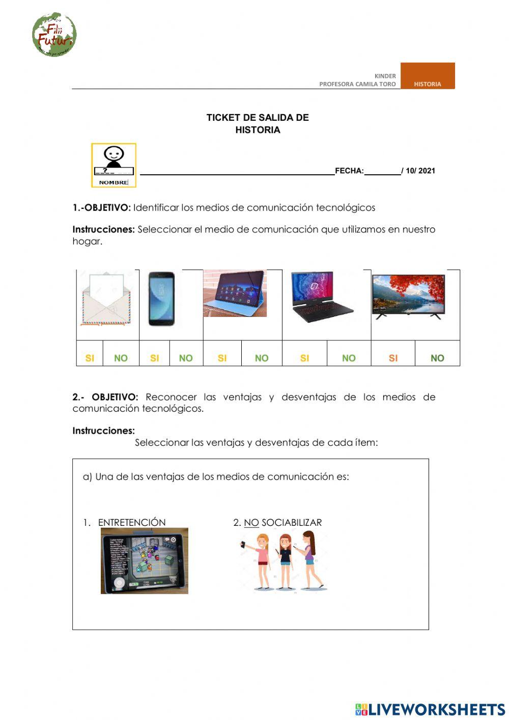 Medios de comunicación tecnologicos