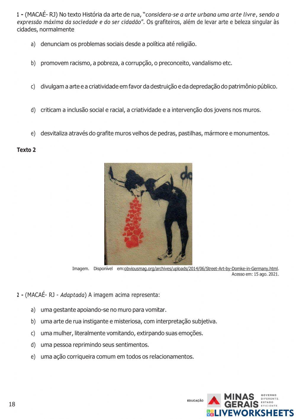 Pet 4 - 1º ano - ensino médio - semana 5