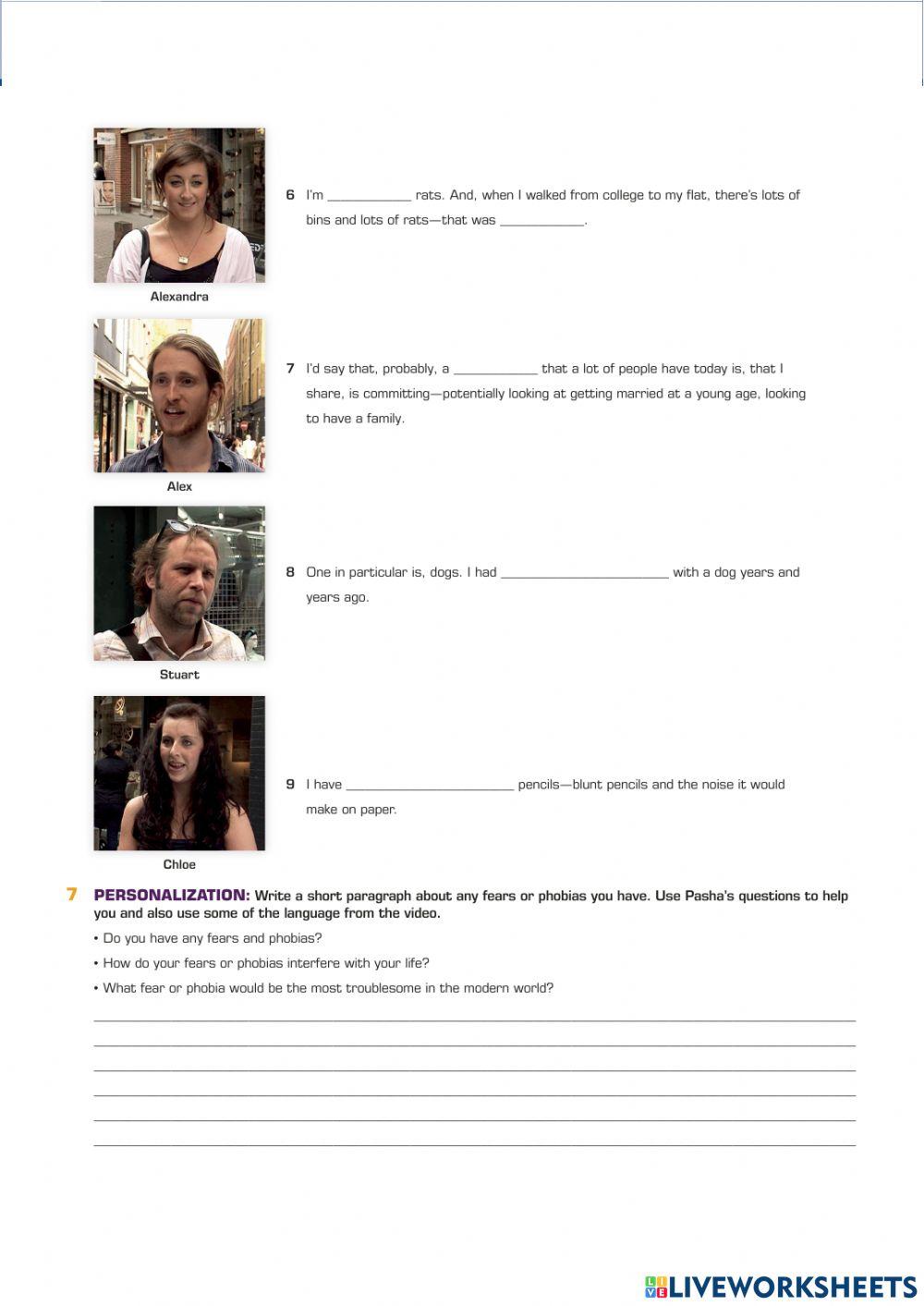 Unit 9 video activity