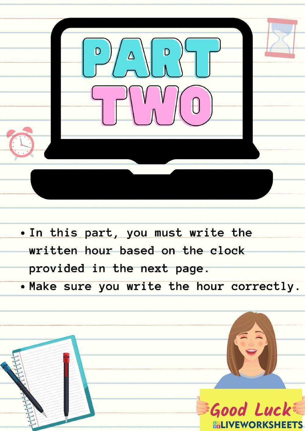 Telling Time in English