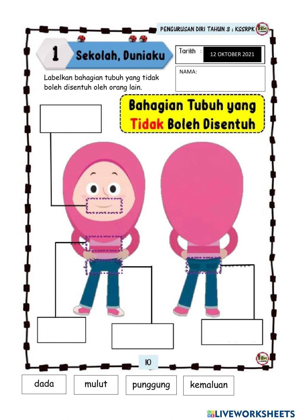 Sentuhan Selamat dan Sentuhan Tidak Selamat