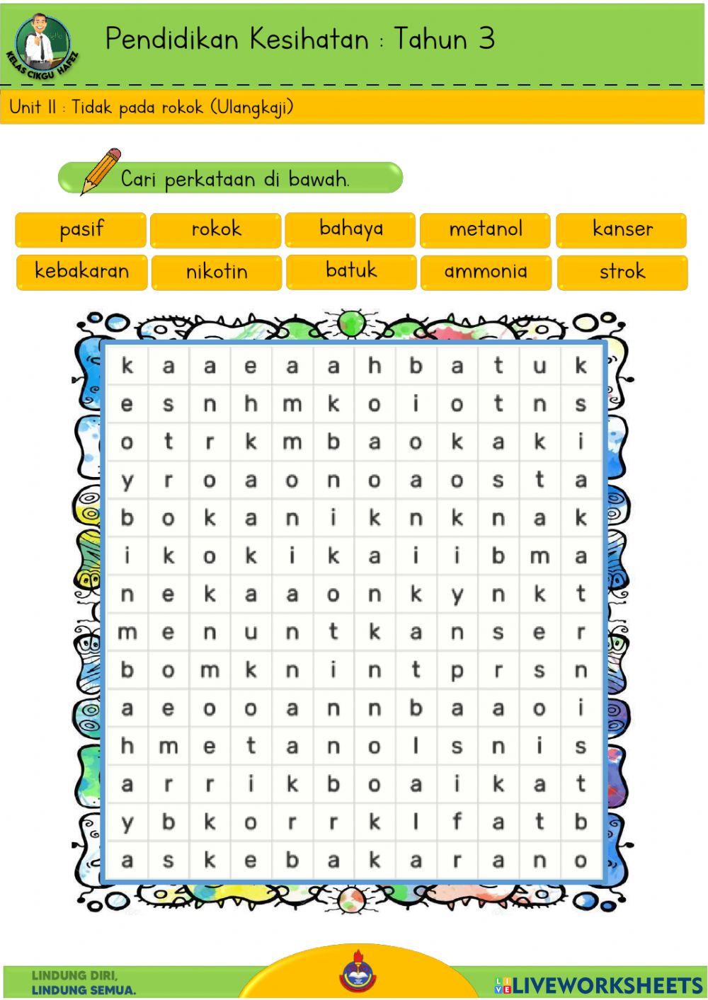 PJPK T3 -  Strategi Juara Dam & Tidak pada rokok