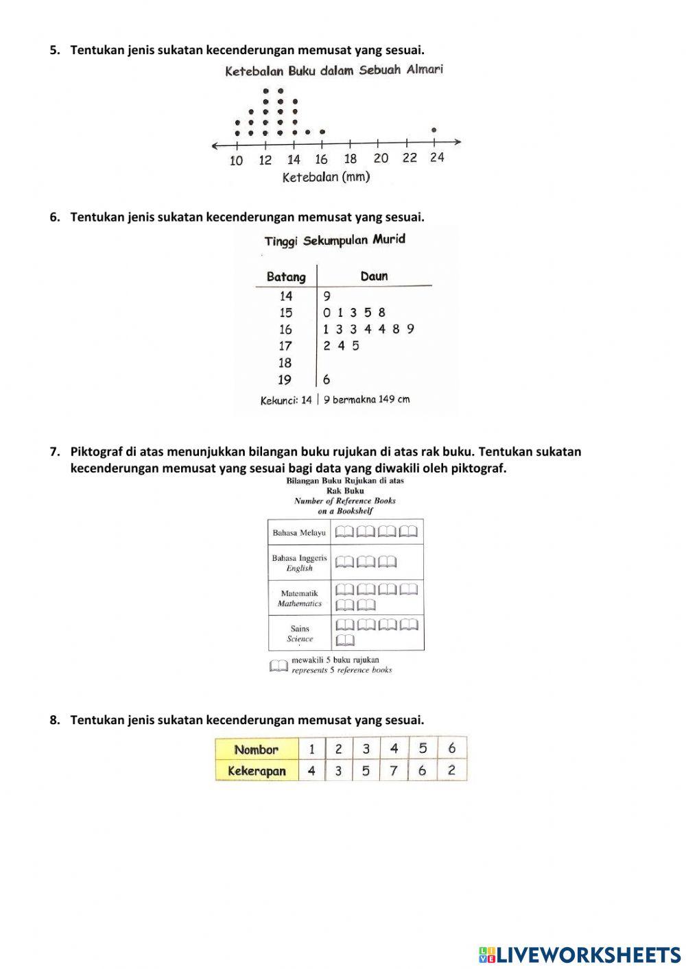 12.1.5 Pemilihan sukatan kecenderungan memusat yang paling sesuai