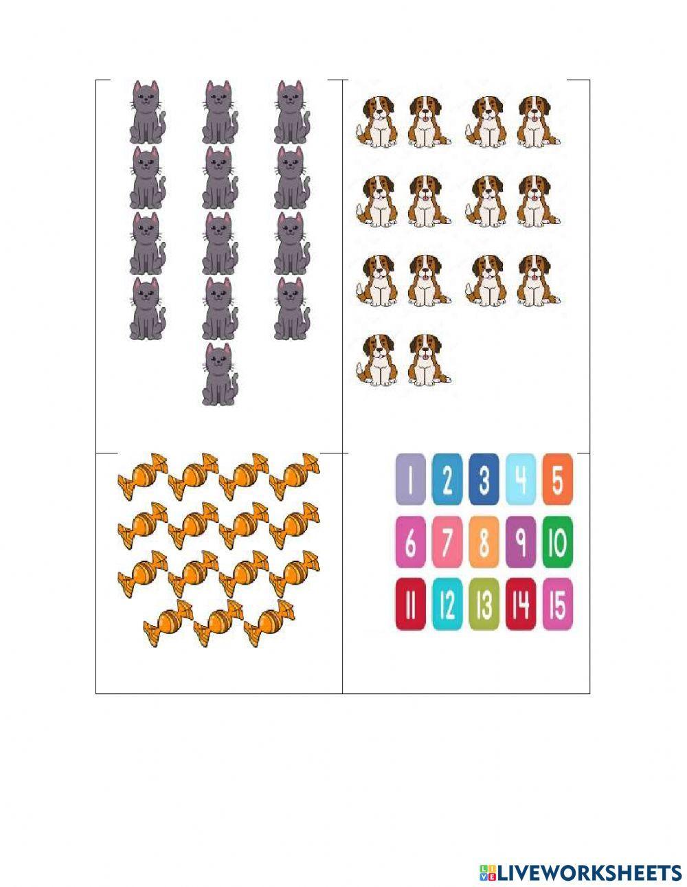 Números hasta el 15