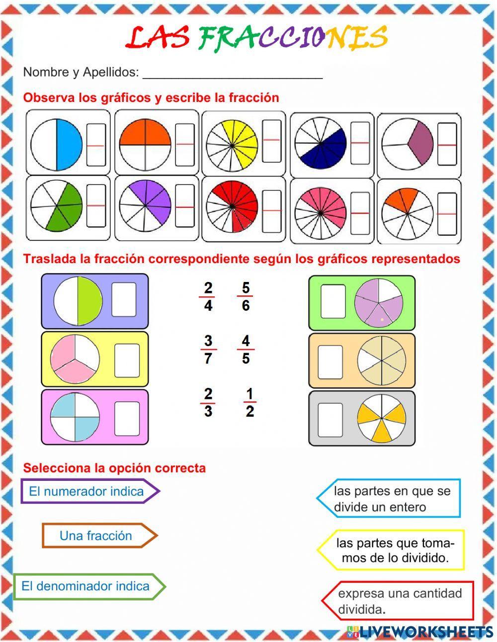 Repasando fracciones Repasando fracciones