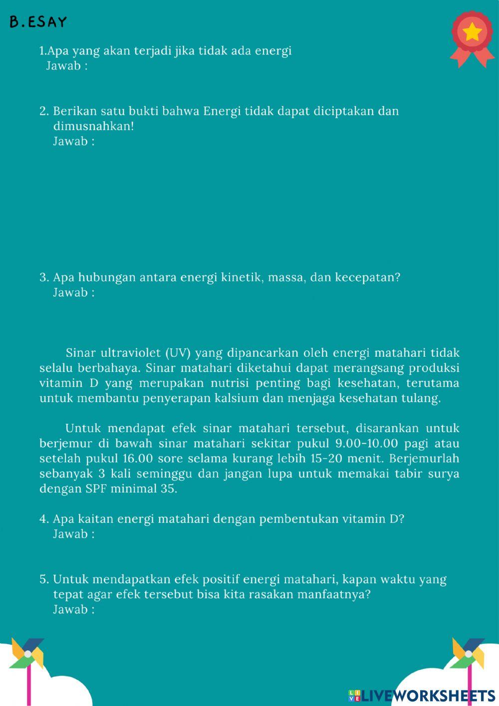 LKPD Selalu Berhemat Energi