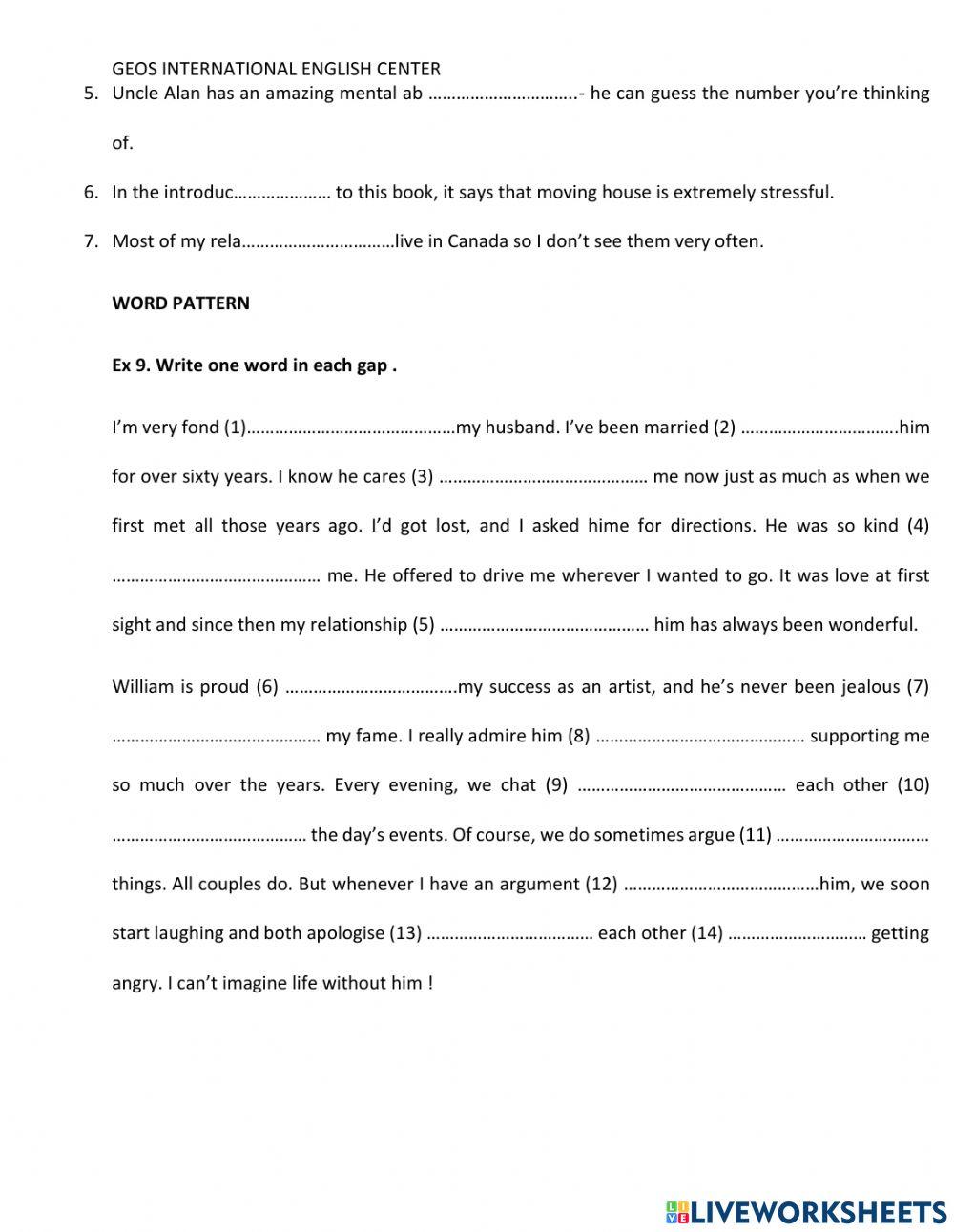 Friends and Relation