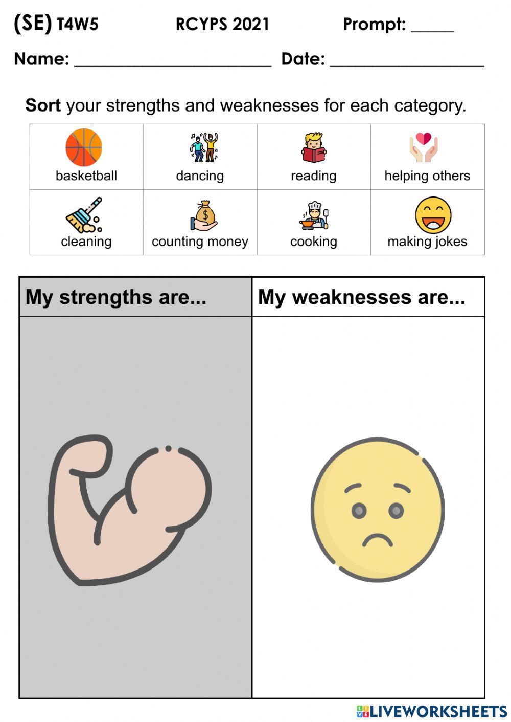 Personal Qualities Recap