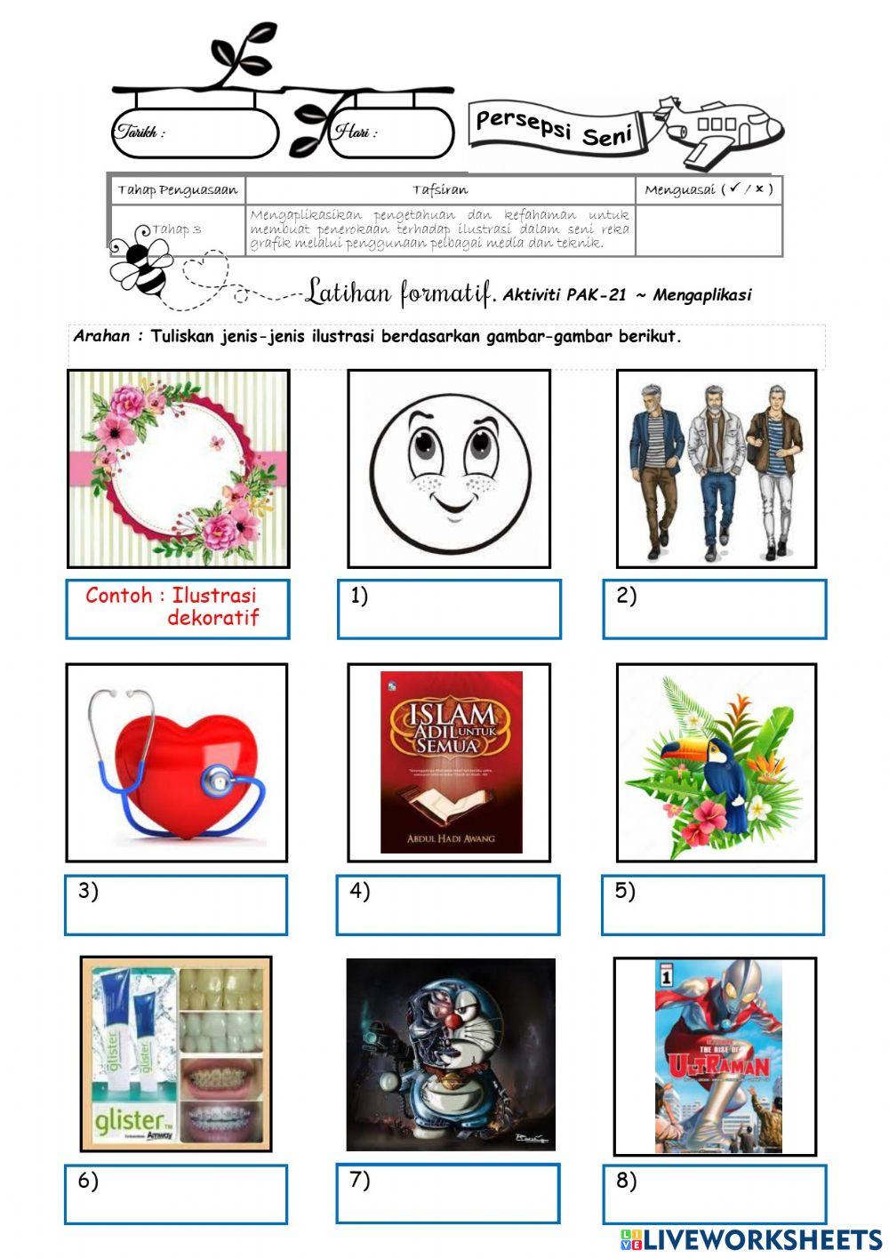 Ilustrasi tingkatan 4