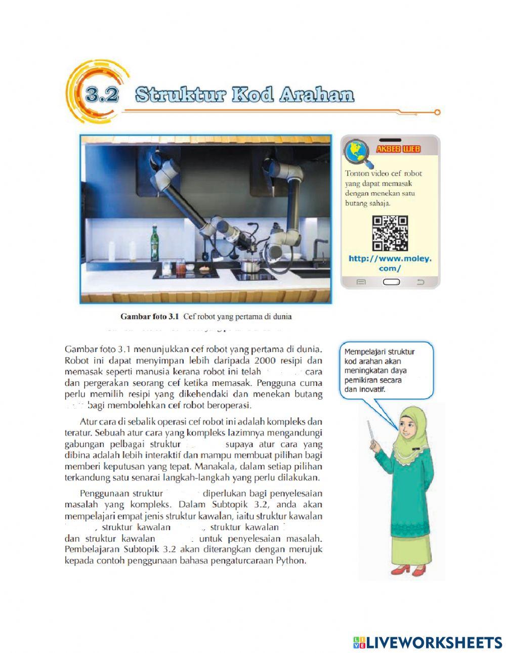 Struktur  Kod Arahan