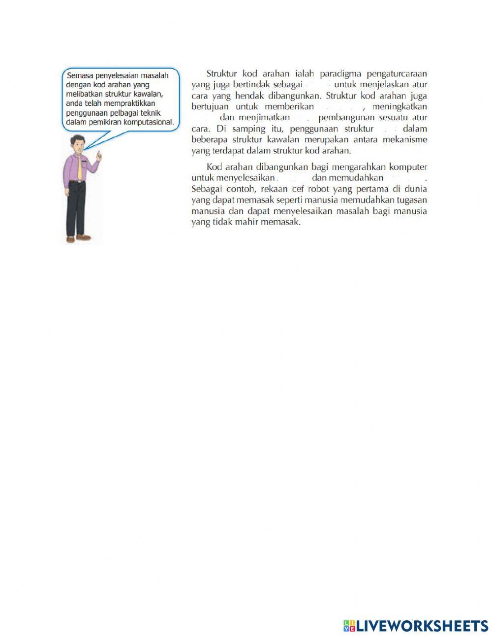 Struktur  Kod Arahan