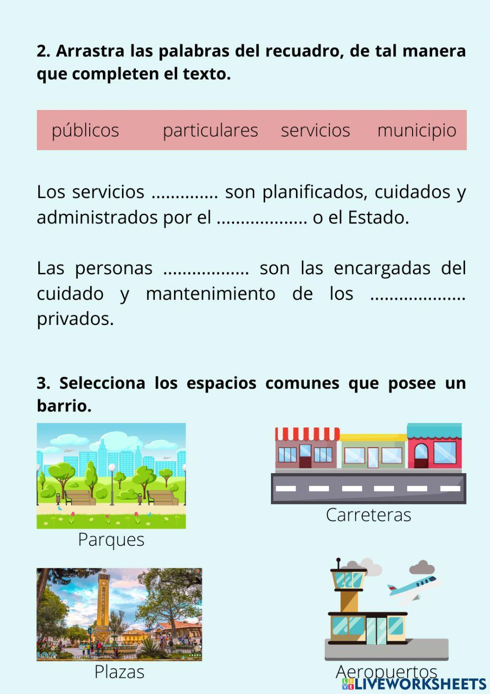 INTERACTIVA 7 - Servicios públicos y privados. - Del 18 al 22 de octubre