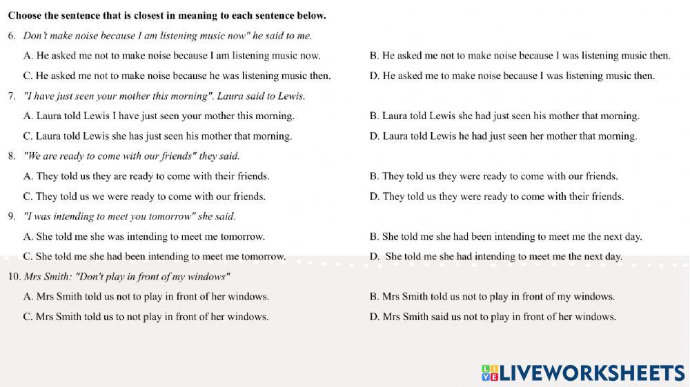 English 9 - Unit 3 - Grammar