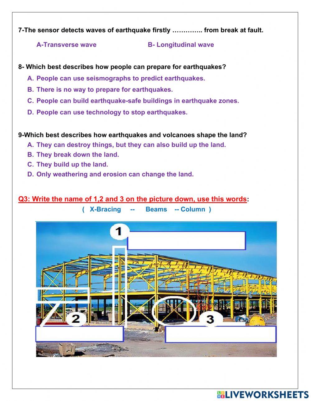 Reduce Earthquake Damage