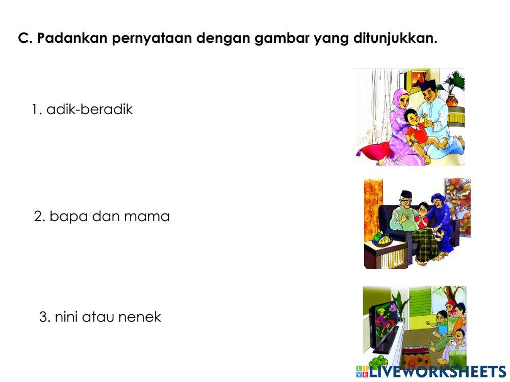 Melayu Islam Beraja Unit 1.2 Mengenali Keluarga Sendiri