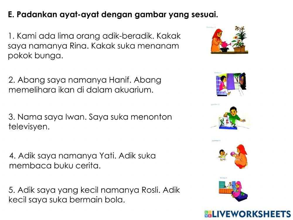 Melayu Islam Beraja Unit 1.2 Mengenali Keluarga Sendiri