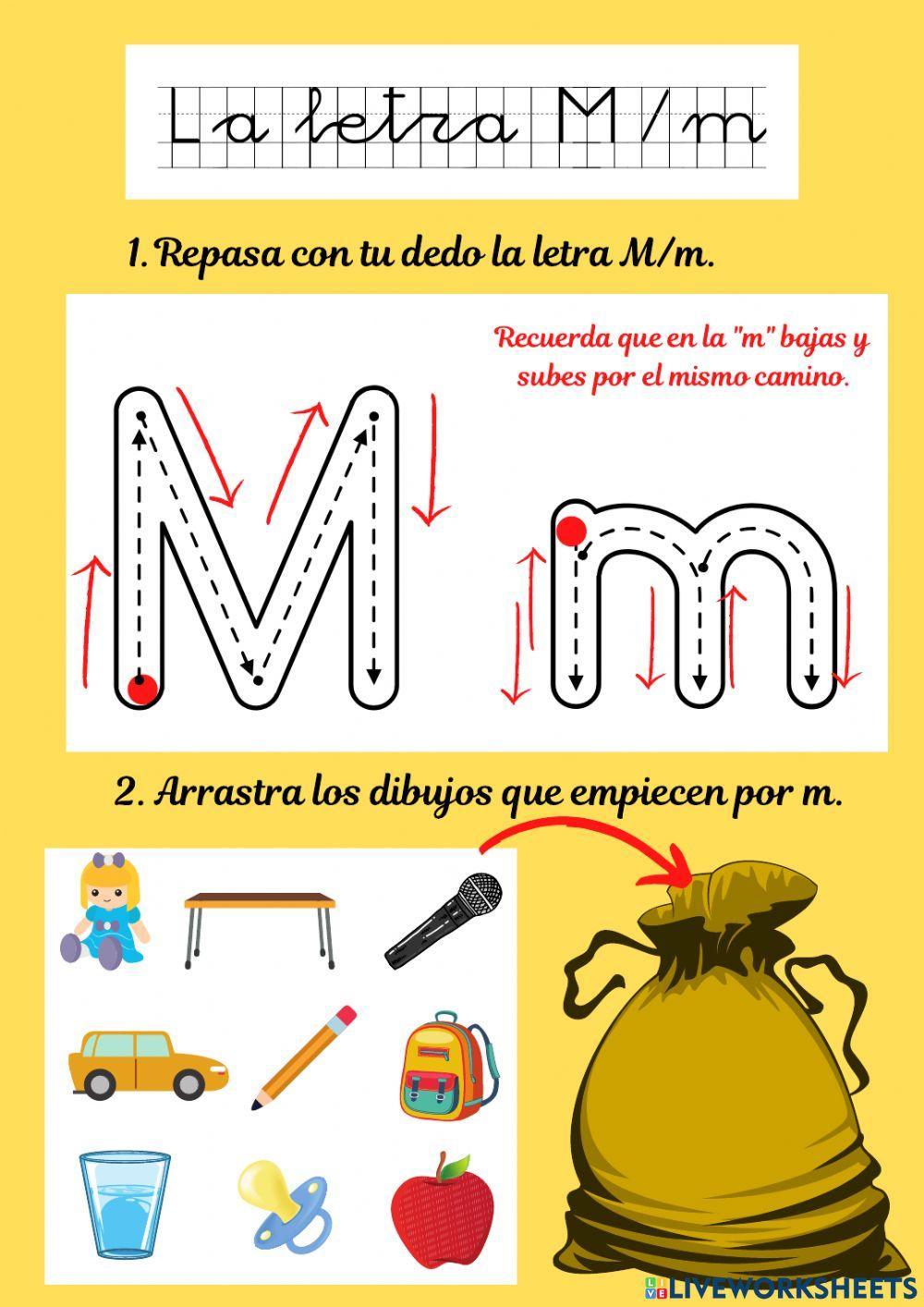 La letra M-m La letra M-m