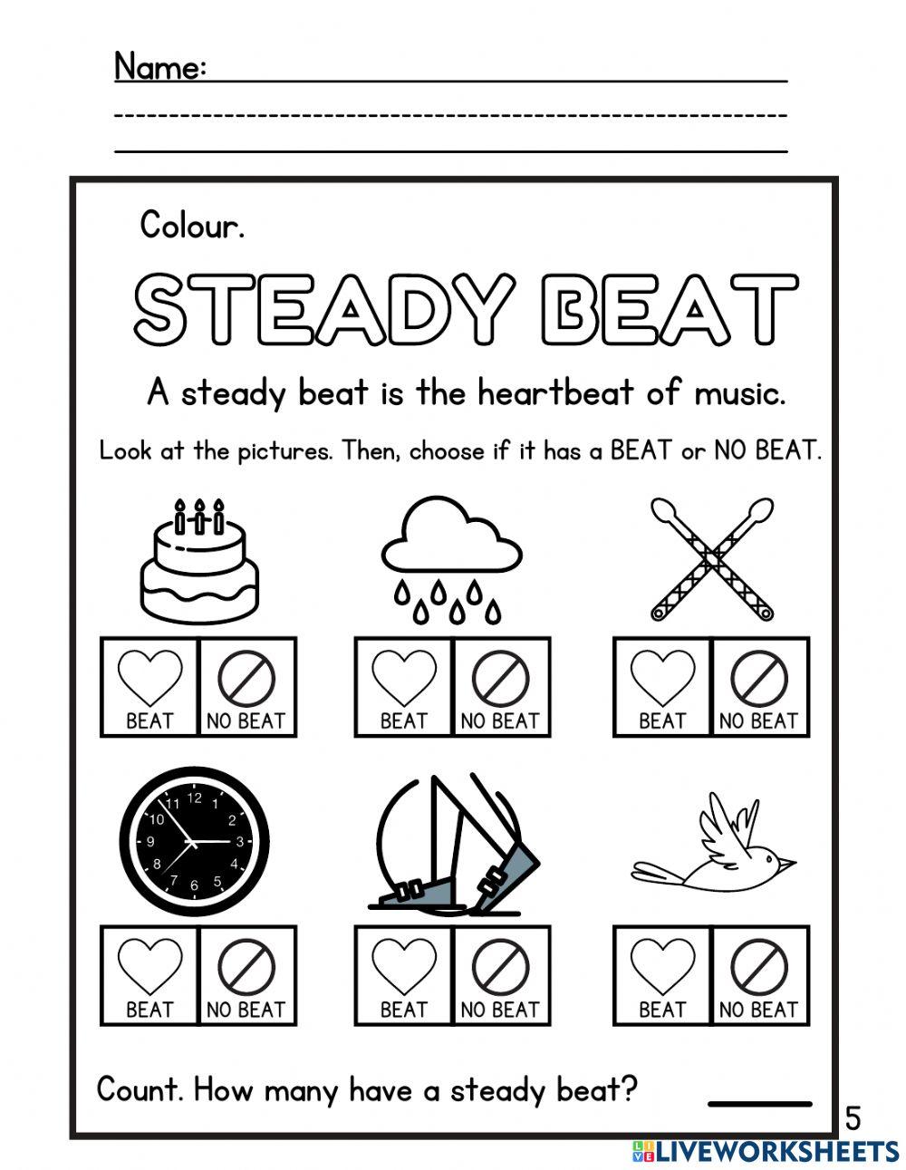 Steady Beat 1515889 MBCAK5 LiveWorksheets steady-beat-1515889-mbcak5-liveworksheets