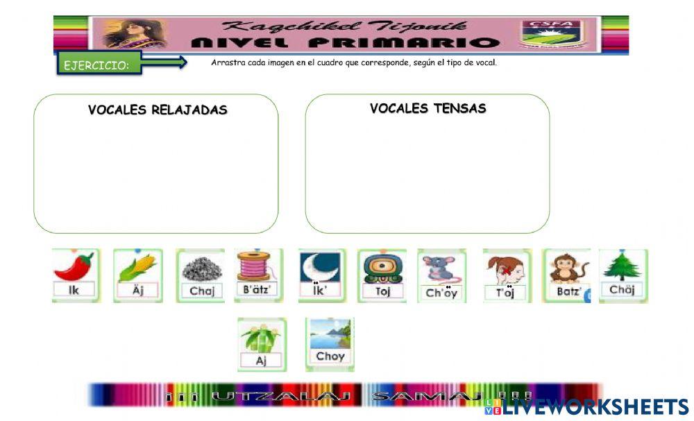 Vocales tensas y relajadas