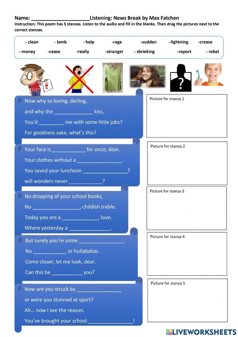 News Break by Max Fatchen-listening