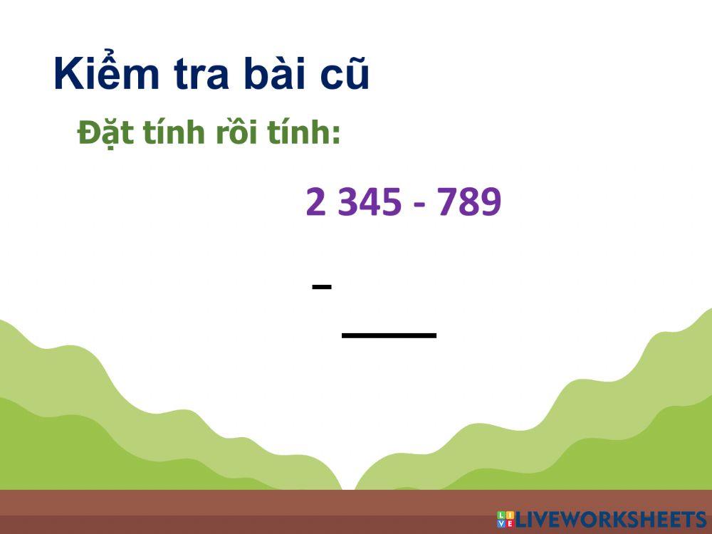 Phiếu toán 6.4 Luyện tập