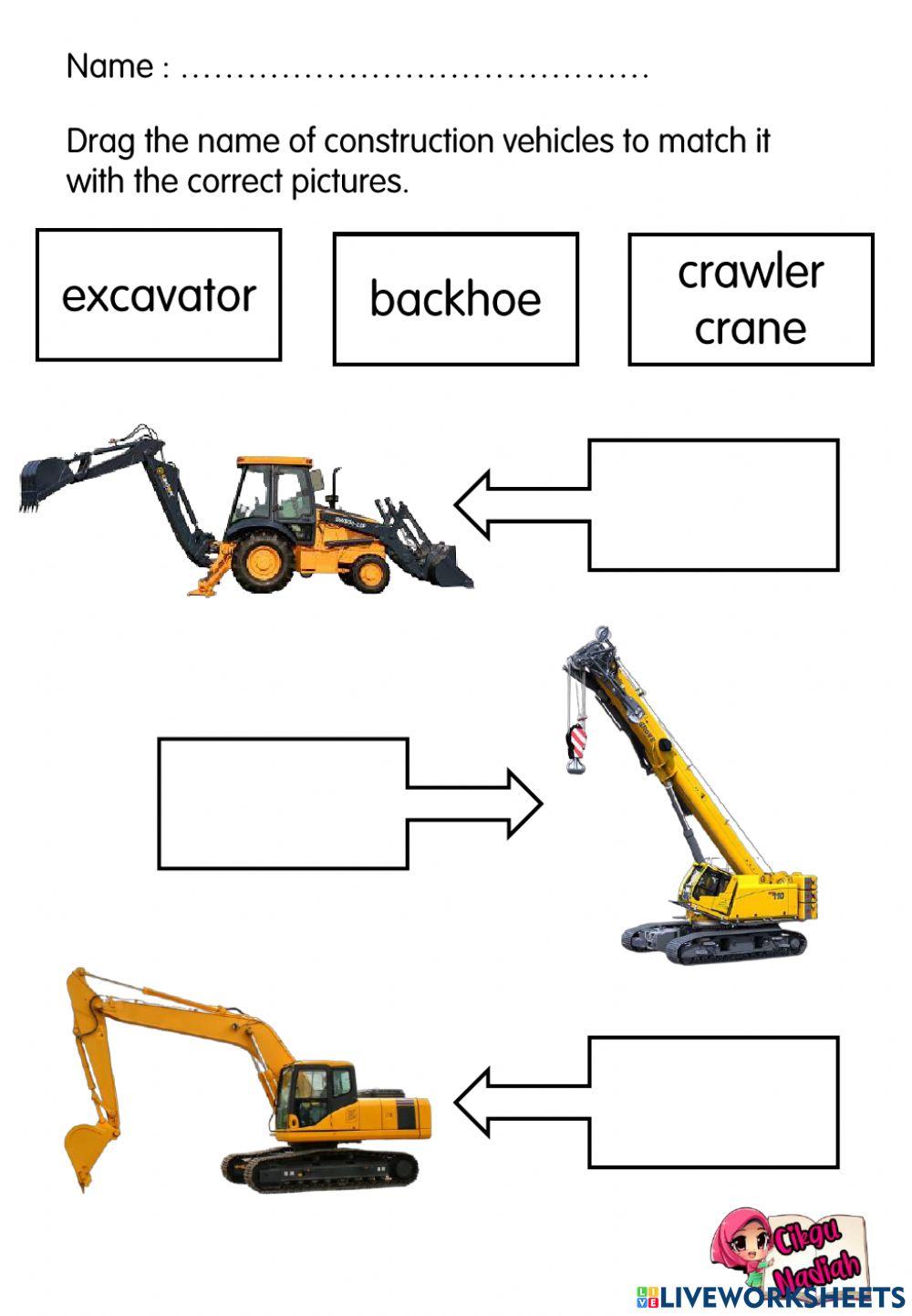 Construction vehicles