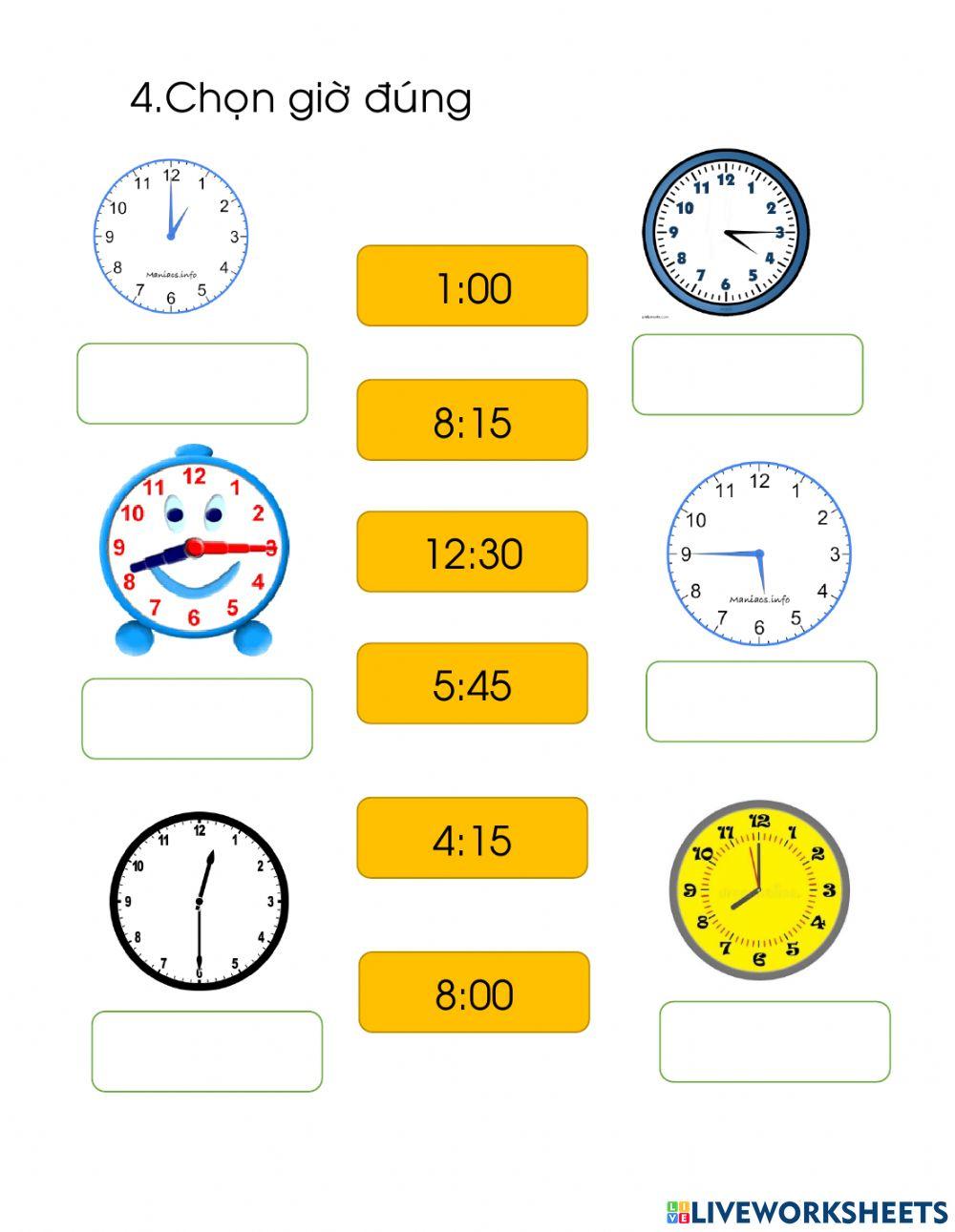 Bài ôn tập cộng trong phạm vi 20