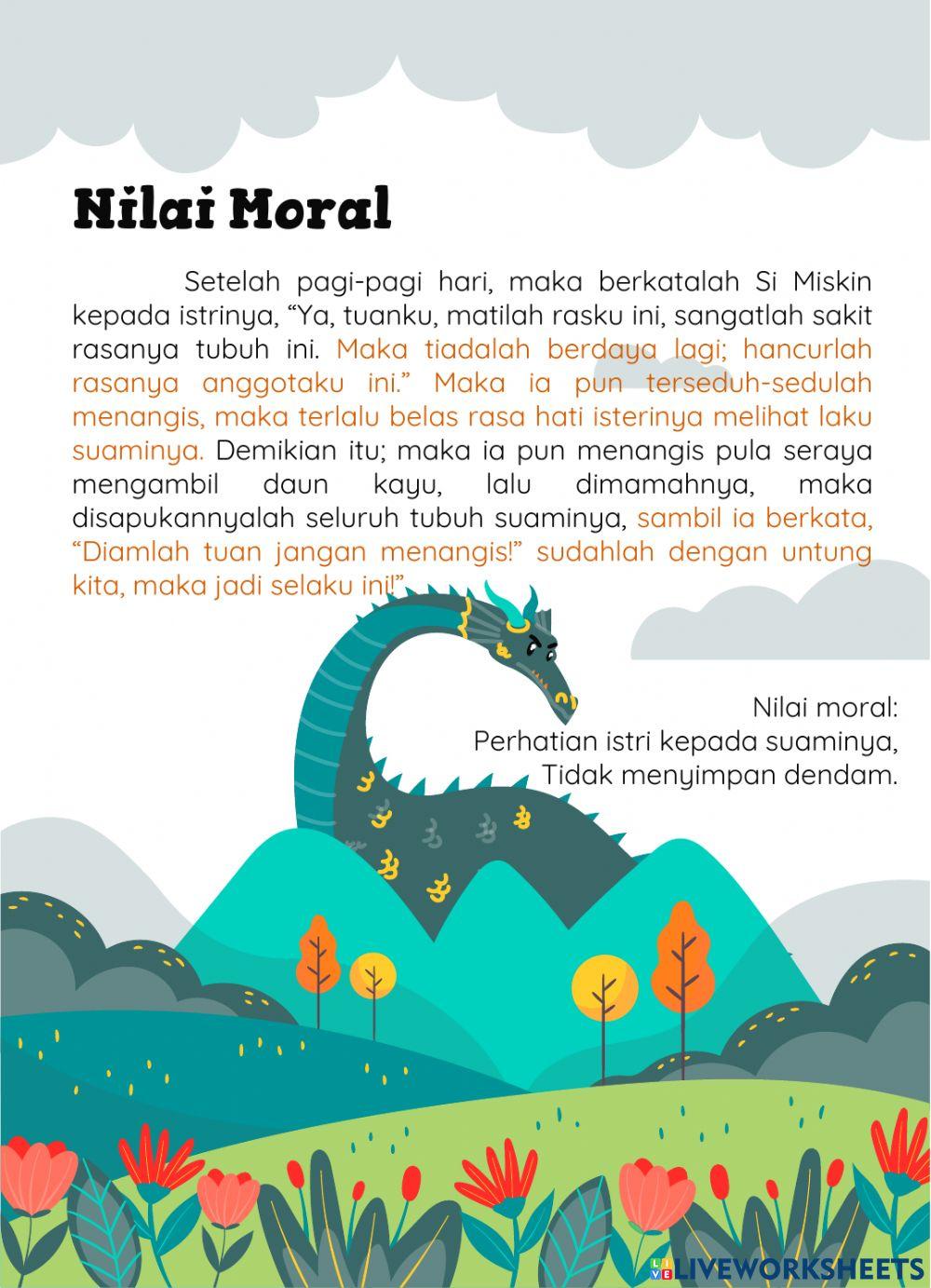 Nilai-Nilai dalam Teks Hikayat