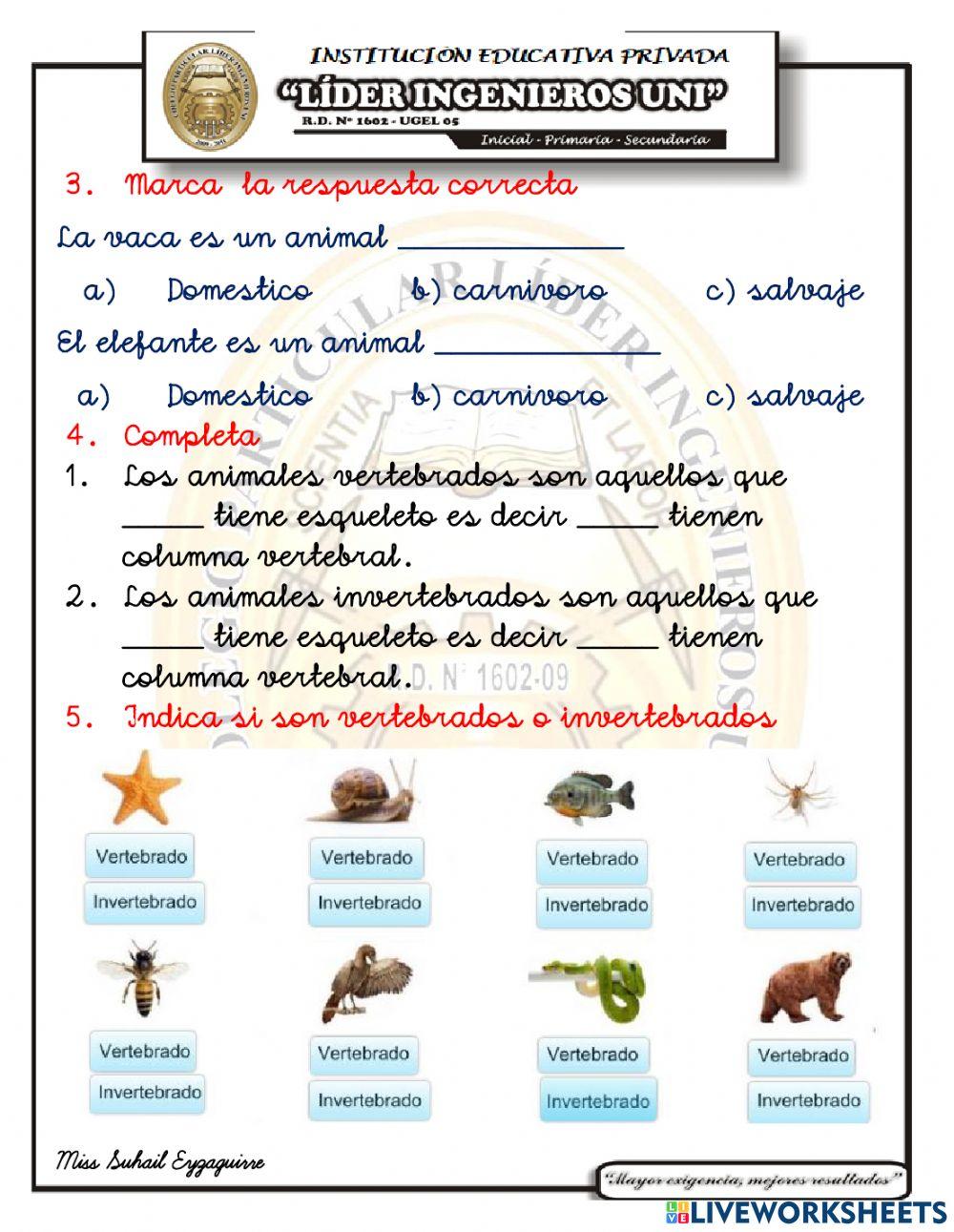 Examen mensual vi unidad ciencia y ambiente Examen mensual vi unidad ciencia y ambiente