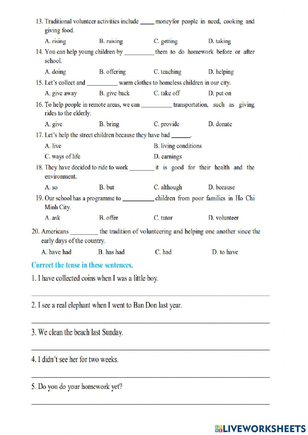 English 7-Test for Unit 3-BVV