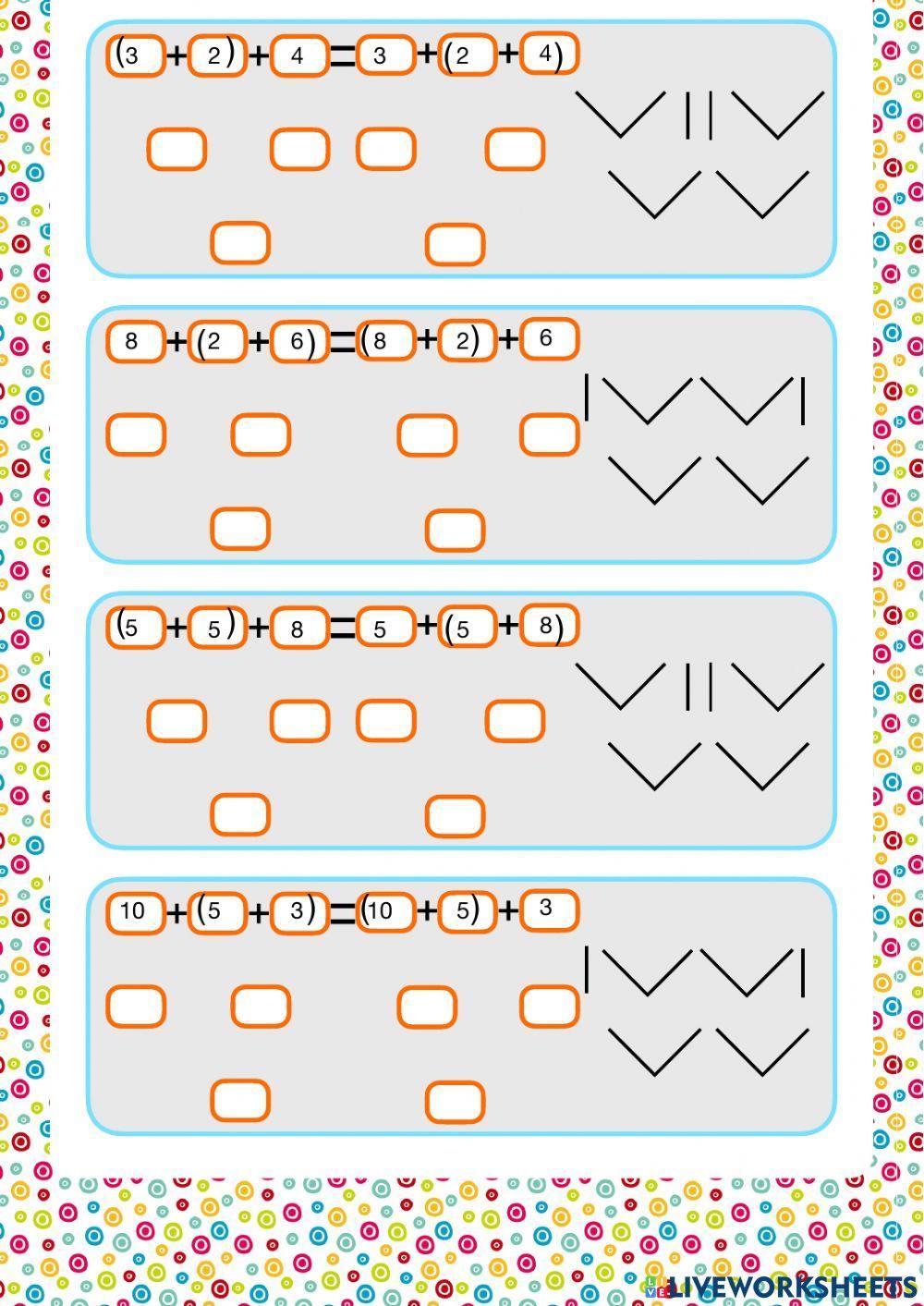 Propiedades de la suma