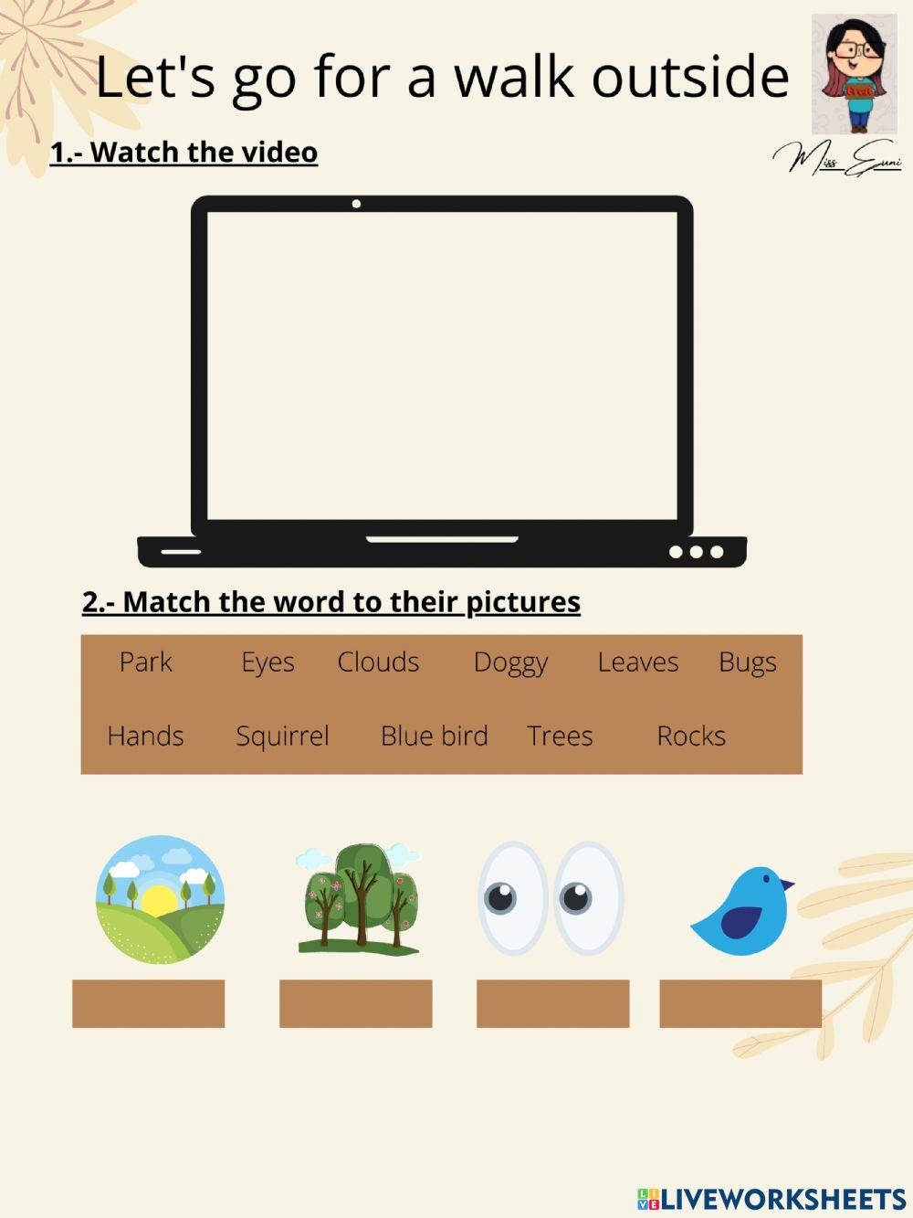 Let's go for a walk outside