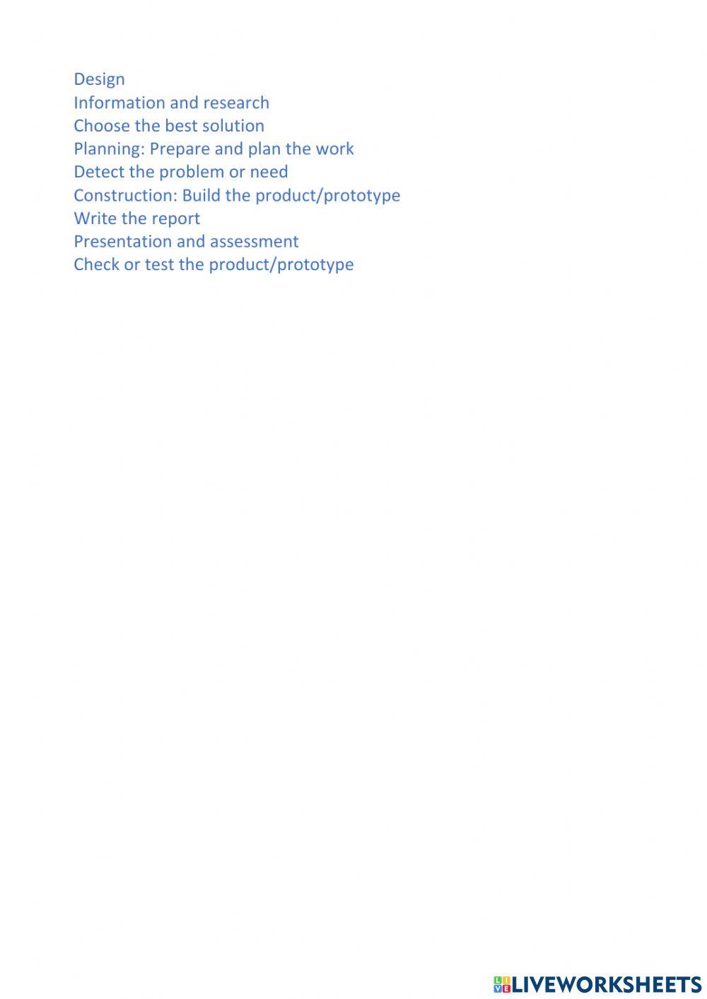 Technology and the project approach