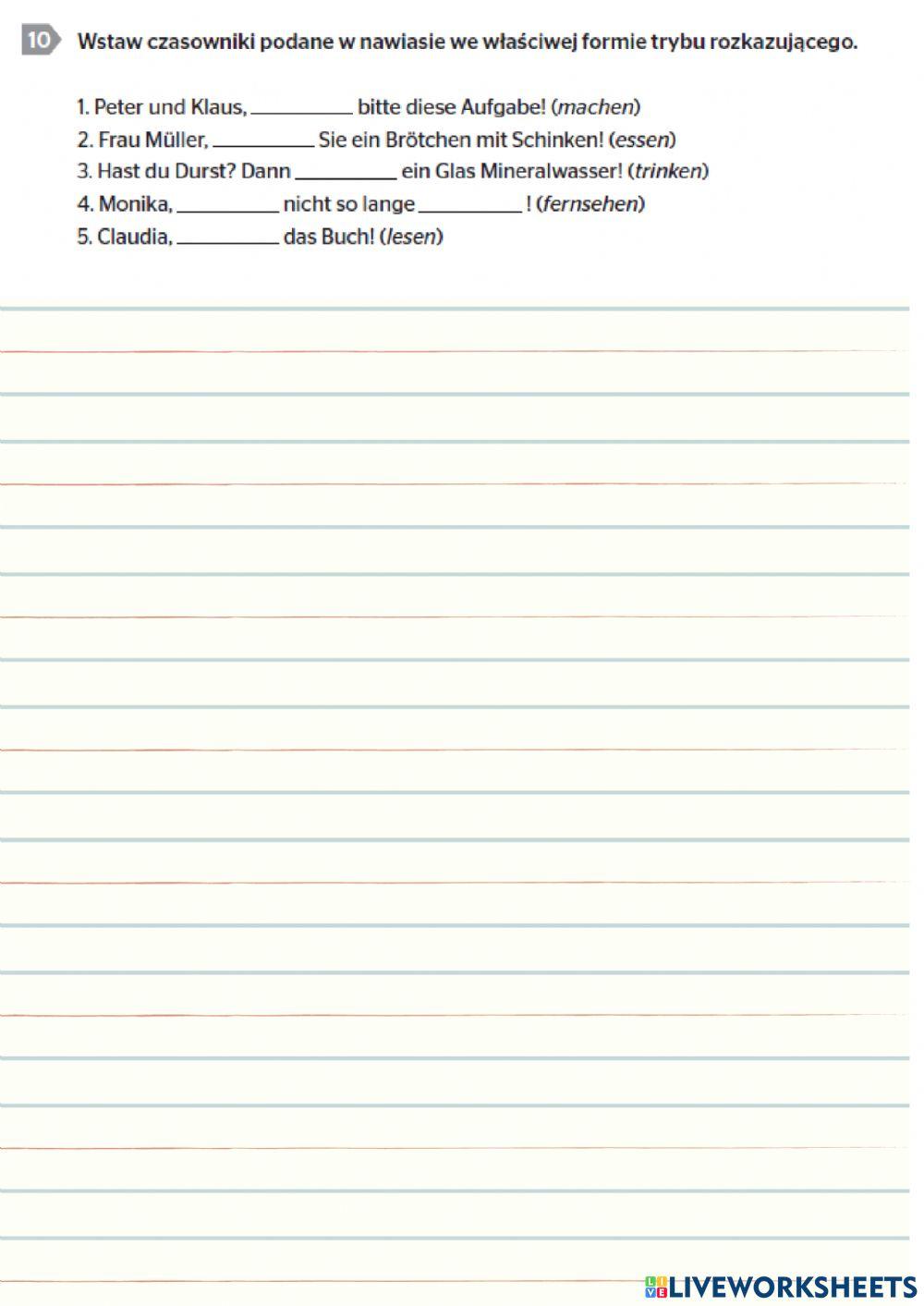 Powtórzenie rozdział 5 klasa 7