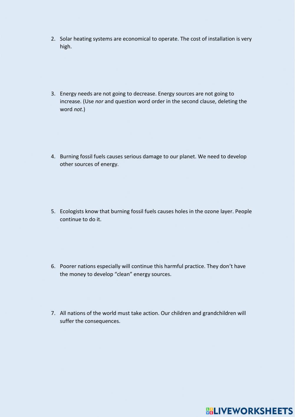 Coordinator conjunctions