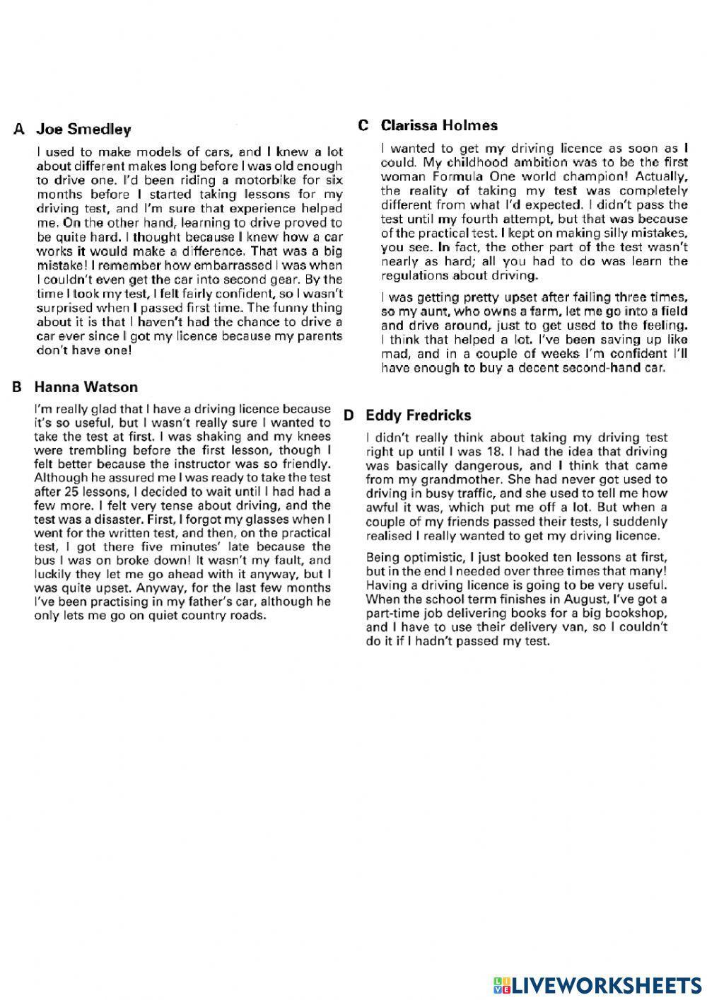 B2 READING EXAM HOVER-TANIA R....