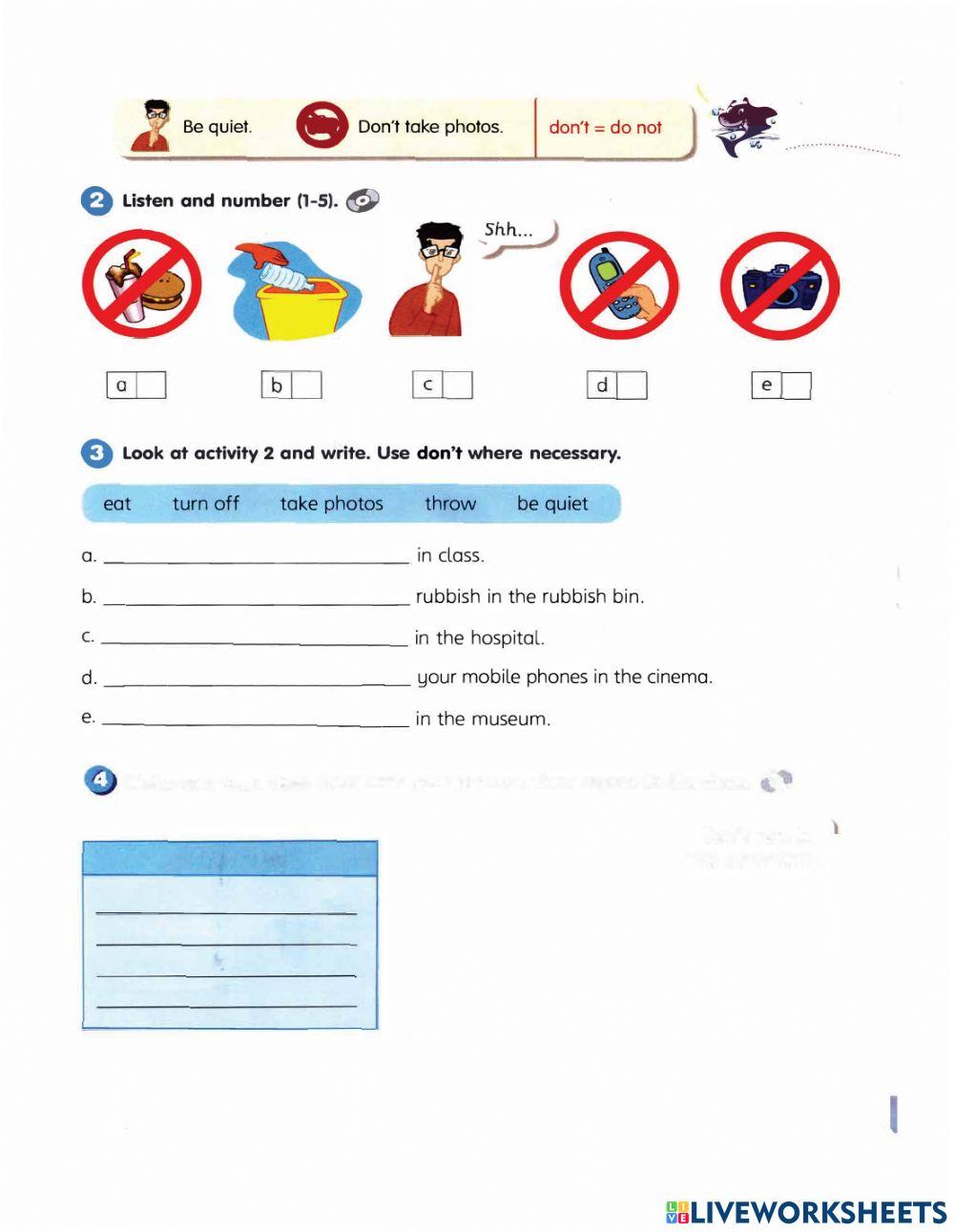 English Year 3 Page 69