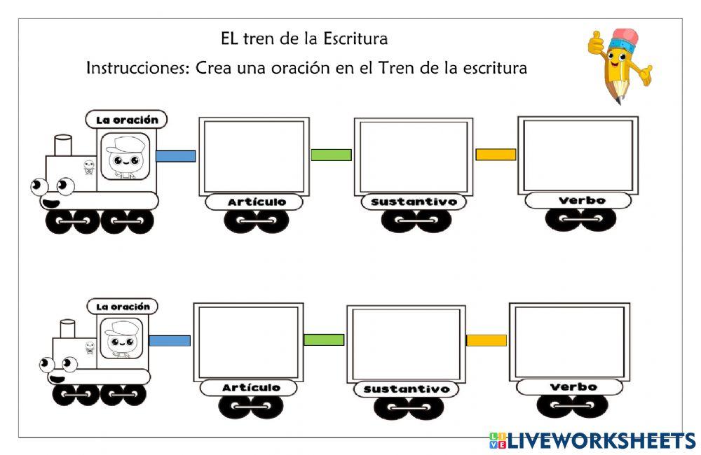 Tren de la escritura