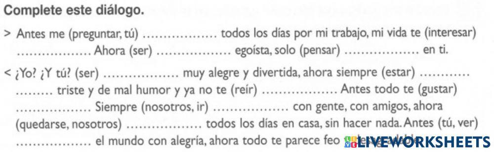 Pretérito imperfecto de indicativo-2