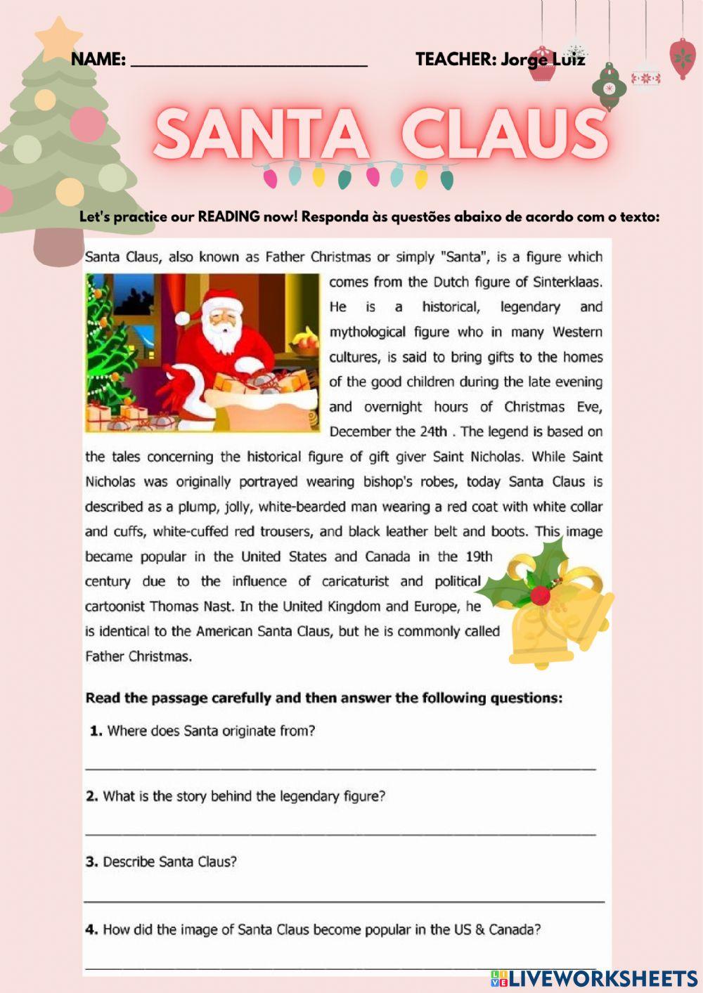 Santa claus Santa claus