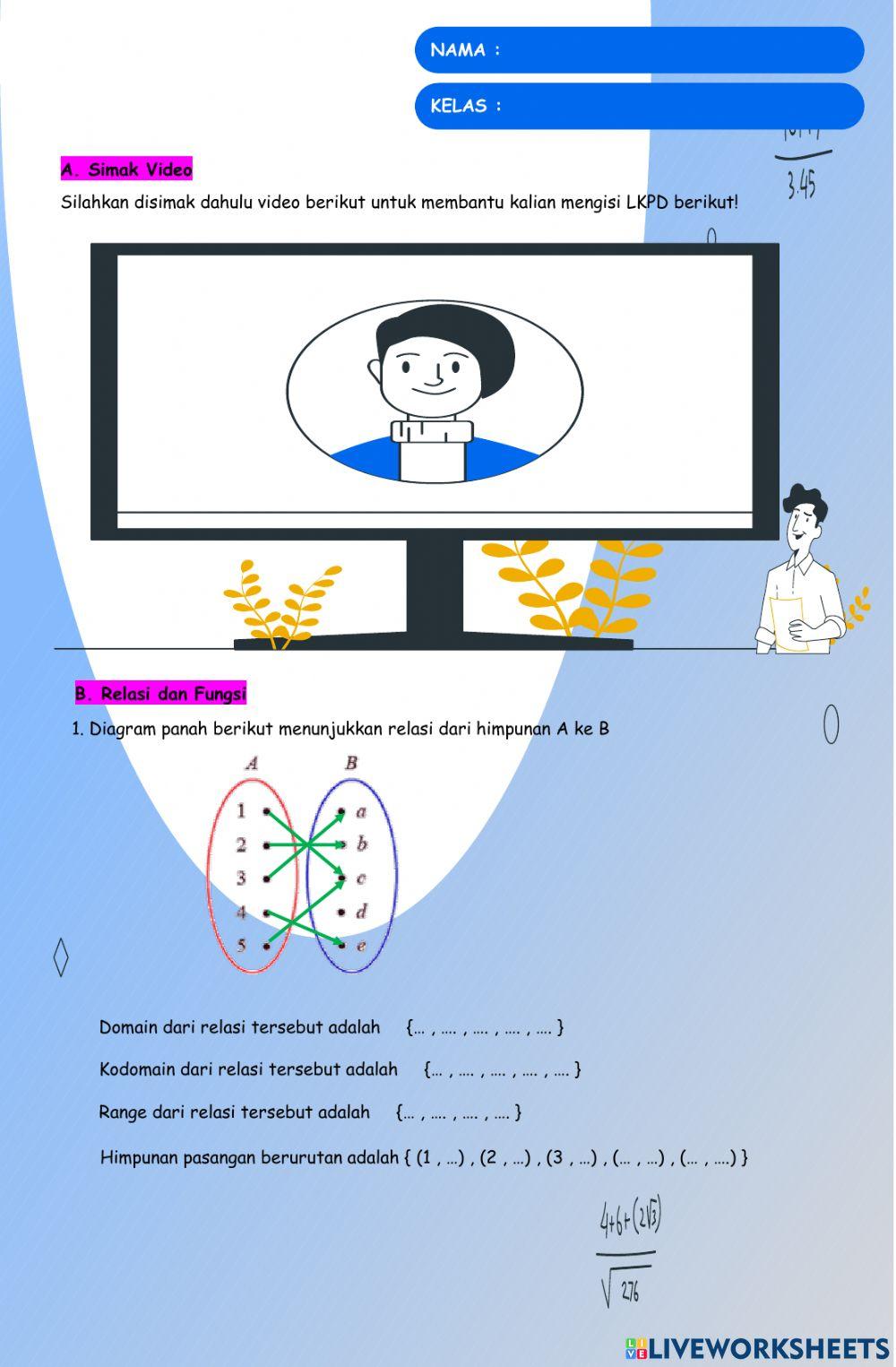 Lkpd relasi dan fungis