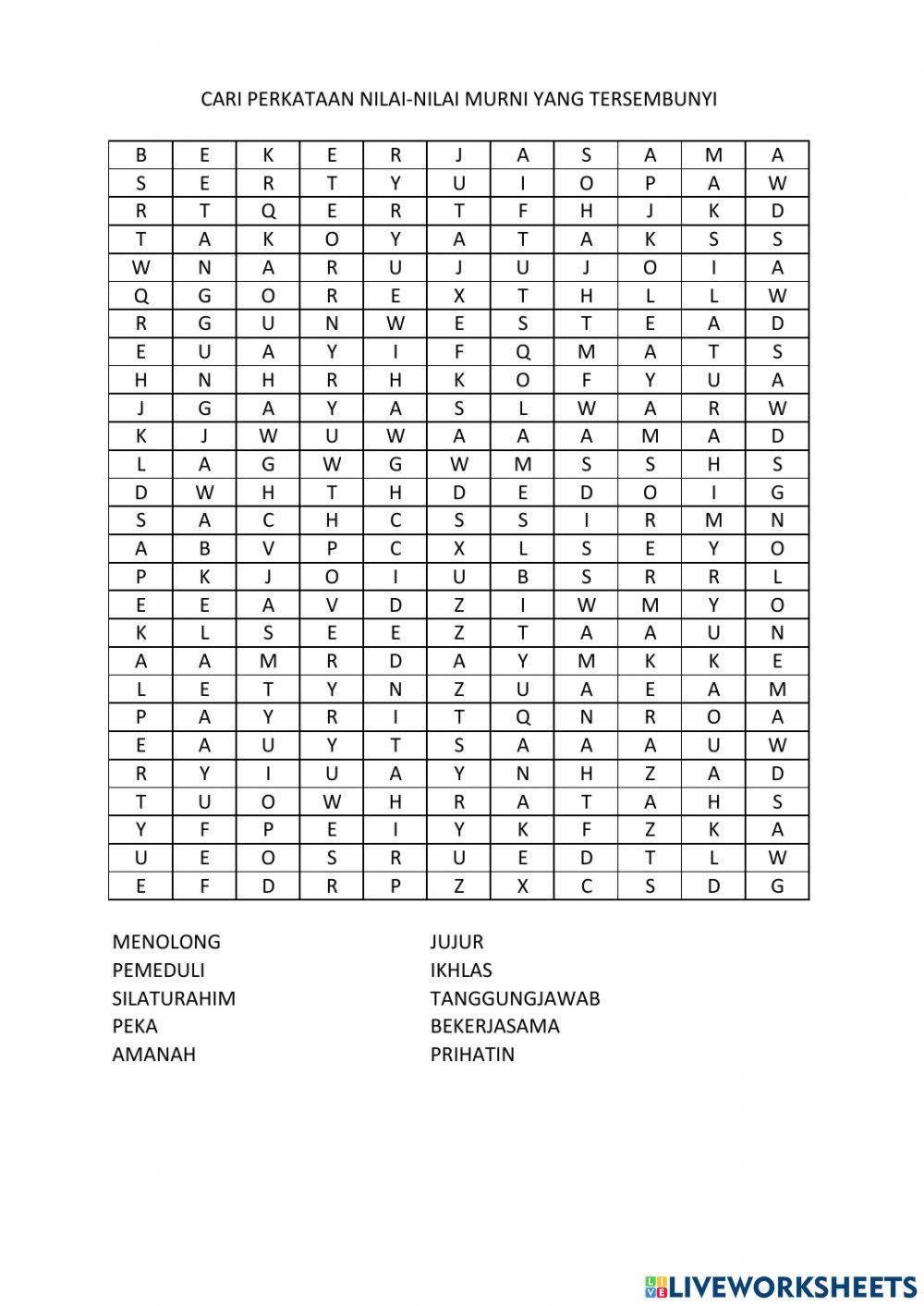 Nilai-nilai murni MIB