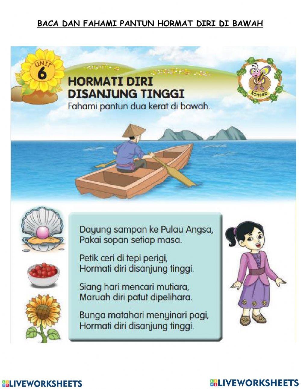 Hormati diri disanjung tinggi