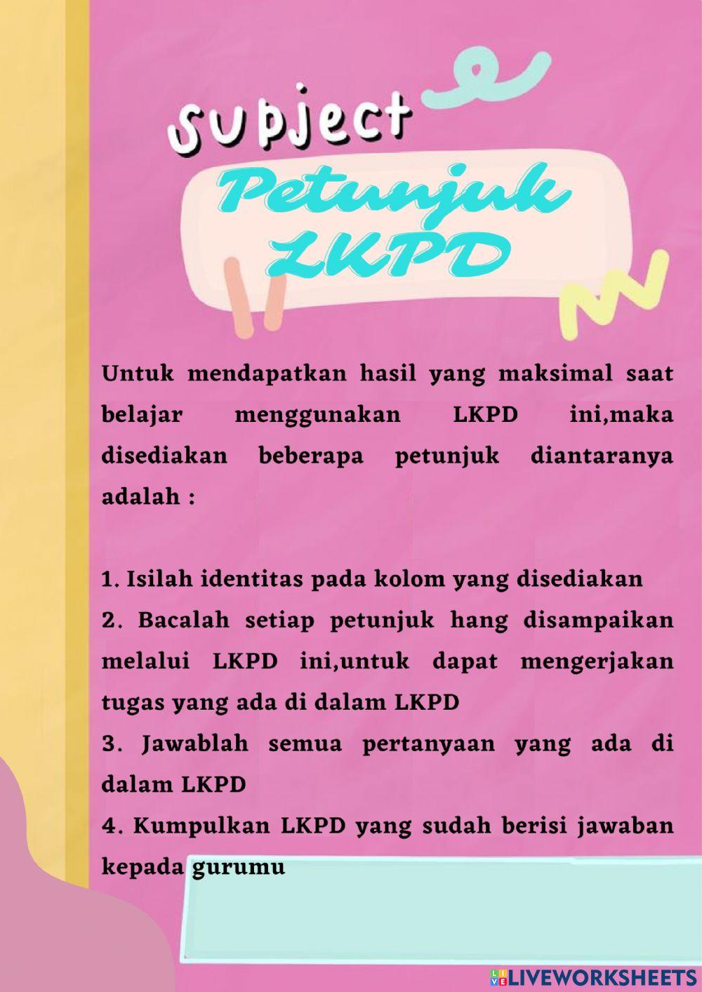 LKPD ipa kelas 6 tema 9