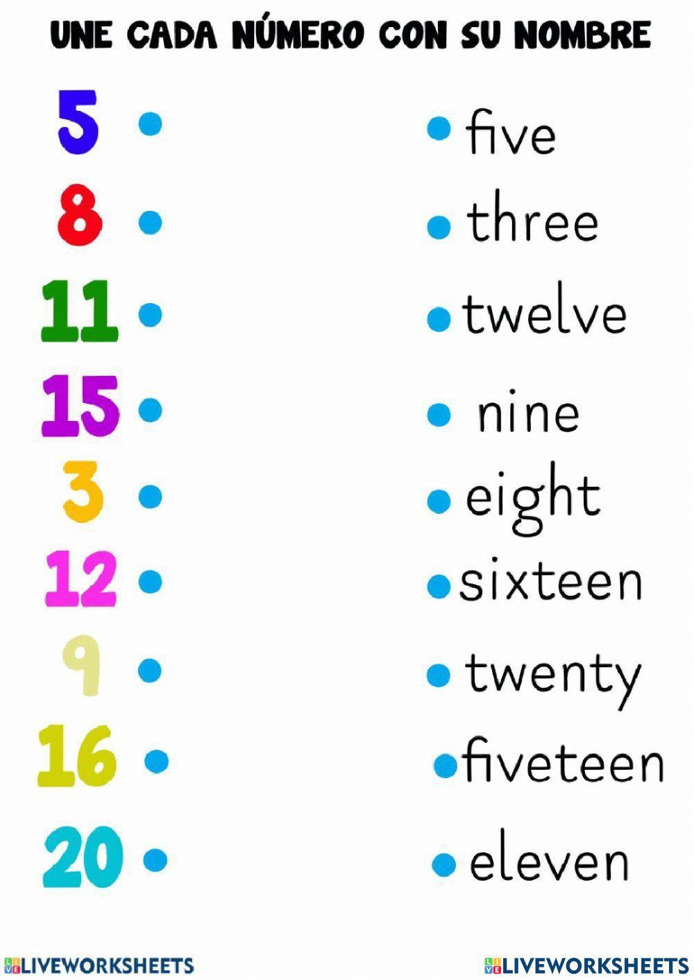 Primera ficha ingles Clarisse Almeida