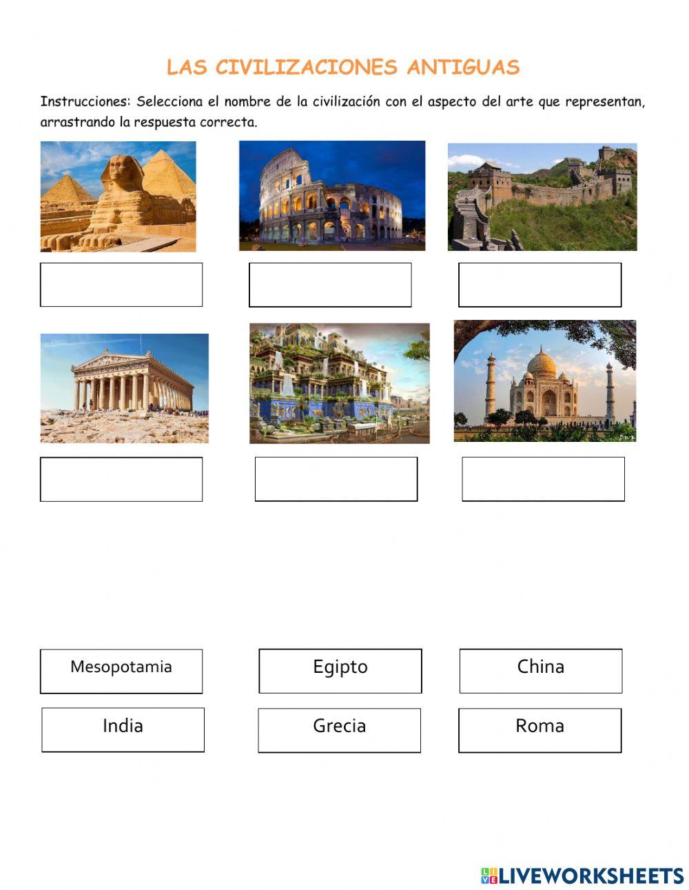 Civilizaciones antiguas